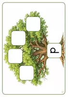 Voorbeeld - Beginletters P & W - spelen met beginklanken - Pagina 3