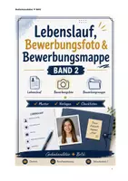 Vorschau - Stundenentwürfe - Lebenslauf, Bewerbungsfoto, Bewerbungsmappe, Band 2 - Deckblatt