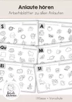 Vorschau - Arbeitsblätter - Anlaute 1. Klasse | Materialpaket - Seite 1