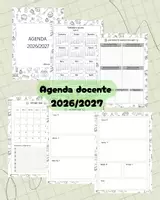 Vista previa - Para docentes: organización, planificación y formación - AGENDA DOCENTE labrújulademipizarra - Portada