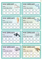 Vorschau - Anderer Materialtyp - 56 Sammelkarten zur Belohnung | Stempelkarten, Sticker, Motivation, Lob & Klassenmanagement | Dinos, Wildtiere, Fahrzeuge & Fantasiewesen - Seite 1