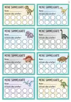 Vorschau - Anderer Materialtyp - 56 Sammelkarten zur Belohnung | Stempelkarten, Sticker, Motivation, Lob & Klassenmanagement | Dinos, Wildtiere, Fahrzeuge & Fantasiewesen - Seite 2
