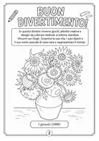 anteprima - Materiale per pittura e bricolage - Vincent van Gogh: libretto con 20 attività creative - Pagina 2