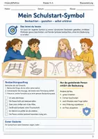 Vorschau - Arbeitsblätter - Mein Schulstart-Symbol Klasse 5–6 - Deckblatt