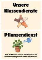 Vorschau - Anderer Materialtyp - Klassendienste - Classroom Management - Deckblatt