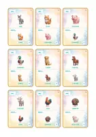 Aperçu - Jeux - Jeu : J'ai... qui a ... ? (animaux) - Page 1