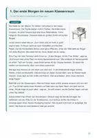 Vorschau - Arbeitsblätter - Willkommen in Klasse 4 – 5 Lesetexte mit Aufgaben | Klasse 4 - Seite 3