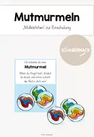 Vorschau - Bildkarten - Mutkärtchen zur Einschulung - Murmeln - Deckblatt