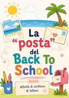 anteprima - Esercizi - La "posta" del Back To School - attività di scrittura - Pagina di copertina