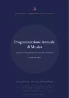 anteprima - Programmi scolastici / Materiali per docenti - Programmazione Annuale Musica - Classi 1-5 - Pagina di copertina