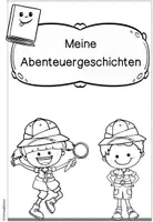 Vorschau - Stationenlernen - Abenteuergeschichten | freies Schreiben | Klasse 4 - Seite 2