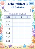 Vorschau - Arbeitsblätter - Bündeln und Entbündeln bis 1000 | Mathematik Klasse 3 | 6 Arbeitsblätter als PDF - Seite 3