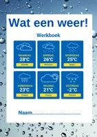 Voorbeeld - Werkboek Wat een weer! - Voorblad