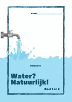 Voorbeeld - Werkboek Water natuurlijk - Voorblad