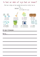 Voorbeeld - Werkboek Water natuurlijk - Pagina 1