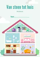 Voorbeeld - Werkboek Van steen tot huis - Voorblad