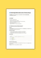 Vorschau - Merkblätter - Vollständige Mathematik-Lektion Rotationskörper - Deckblatt
