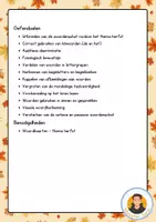 Voorbeeld - woordkaarten - thema herfst - Pagina 2