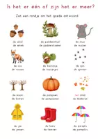 Voorbeeld - Werkboek Herfst - Pagina 1