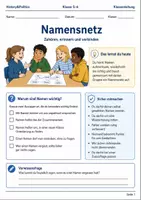 Vorschau - Arbeitsblätter - Kennenlernspiele Schulstart Klasse 5–6 - Seite 1