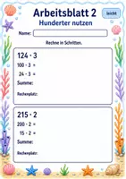 Vorschau - Arbeitsblätter - Multiplikation in Schritten | Mathematik Klasse 3 | 6 Arbeitsblätter als PDF - Seite 2
