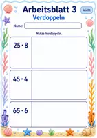 Vorschau - Arbeitsblätter - Rechenwege Multiplikation | Mathematik Klasse 3 | 6 Arbeitsblätter als PDF - Seite 3