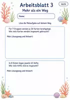 Vorschau - Arbeitsblätter - Problemaufgaben Klasse 3 | Mathematik Klasse 3 | 6 Arbeitsblätter als PDF - Seite 3
