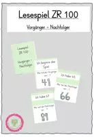 Vorschau - Spiele - Lesespiel Vorgänger Nachfolger ZR 100 - Deckblatt