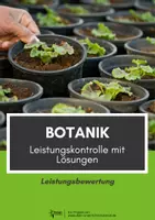 Vorschau - Test - Botanik - Leistungskontrolle mit Lösungen für Klasse 5 - Deckblatt