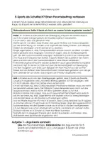 Vorschau - Stundenentwürfe - Argumentation - E-Sports als Unterrichtsfach inklusive Planung - Seite 1