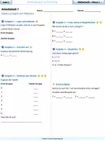 Vorschau - Arbeitsblätter - Zahlzehrlegung bis 10 - Einführung - Seite 1