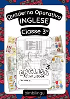 anteprima - Materiale di supporto/inclusione - QUADERNO OPERATIVO INGLESE 3 - classe TERZA Primaria - Pagina di copertina