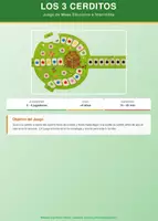 Vista previa - Unidades / Secuencias / Situaciones de Aprendizaje - Juego de mesa los 3 cerditos - Portada