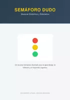 Vista previa - Unidades / Secuencias / Situaciones de Aprendizaje - SEMÁFORO DE EMOCIONES - Portada