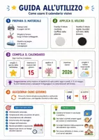 anteprima - Materiale di supporto/inclusione - Calendario visivo data e meteo in CAA (pdf e ppt) - Pagina di copertina