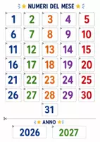 anteprima - Materiale di supporto/inclusione - Calendario visivo data e meteo in CAA (pdf e ppt) - Pagina 2