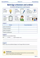 Vorschau - Arbeitsblätter - Klassenmosaik Kennenlernspiel Klasse 5–6 - Seite 3