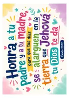 Vista previa - Decoración del aula - Éxodo 20:12 - honra a tu padres - página 1