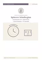 Vorschau - Stundenentwürfe - Späterer Schulbeginn - Sachtext-Lesetraining | iKMPLUS-orientiert - Seite 1