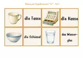 Vorschau - Spiele - Spiel | Rechtschreibung Wörter mit Doppelkonsonant PP & SS - Seite 3