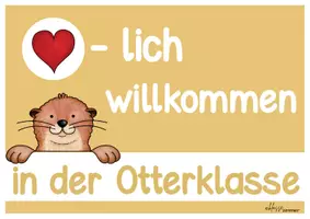 Vorschau - Poster - Willkommensschild Otterklasse - Seite 1