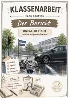 Vorschau - Klassenarbeiten - Bericht Klassenarbeit Klasse 7 - Deckblatt