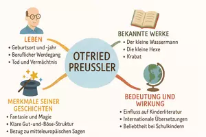 Vorschau - Arbeitsblätter - Arbeitsblätter zum Thema "Otfried Preußler" + Lösung & MP3 + Mindmap + Infografik - Seite 2