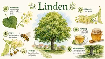 Vorschau - Arbeitsblätter - Arbeitsblatt "Linden" + Onlineübung & MP3 + Infografik - Seite 2