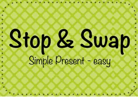 Vorschau - Spiele - Simple Present - Stop & Swap Card Game - Seite 2