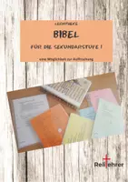 Vorschau - Arbeitsblätter - Stationen Lernen Bibel zum Teil differenziert - Deckblatt