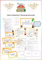 Vorschau - Unterrichtsreihen - Klassensprecherwahl: Unterrichtseinheit (Demokratie, Rituale & Arbeitsblätter) - Sachunterricht / Soziales Lernen - Klasse 2/3 - Deckblatt