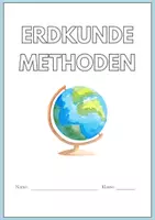 Vorschau - Arbeitsblätter - Erdkunde Methoden - Deckblatt