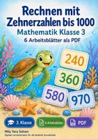 Vorschau - Arbeitsblätter - Rechnen mit Zehnerzahlen bis 1000 | Mathematik Klasse 3 | 6 Arbeitsblätter als PDF - Deckblatt