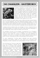 Vorschau - Arbeitsblätter - DAS CHAMÄLEON - Haustiercheck - Seite 3
